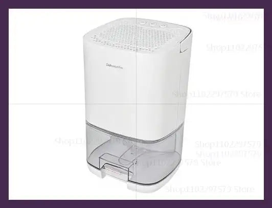 Smart Compact Air Purifier & Dehumidifier Ideal for Home Office Bedroom Kitchen Living Room Mini Unit with Deodorizer EU/US Plug