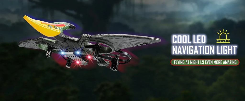 2.4G L0712 High - Performance RC Plane: Gravity - Sensing EPP Foam Fighter Glider Helicopter with Light, Ideal Gift for Boys