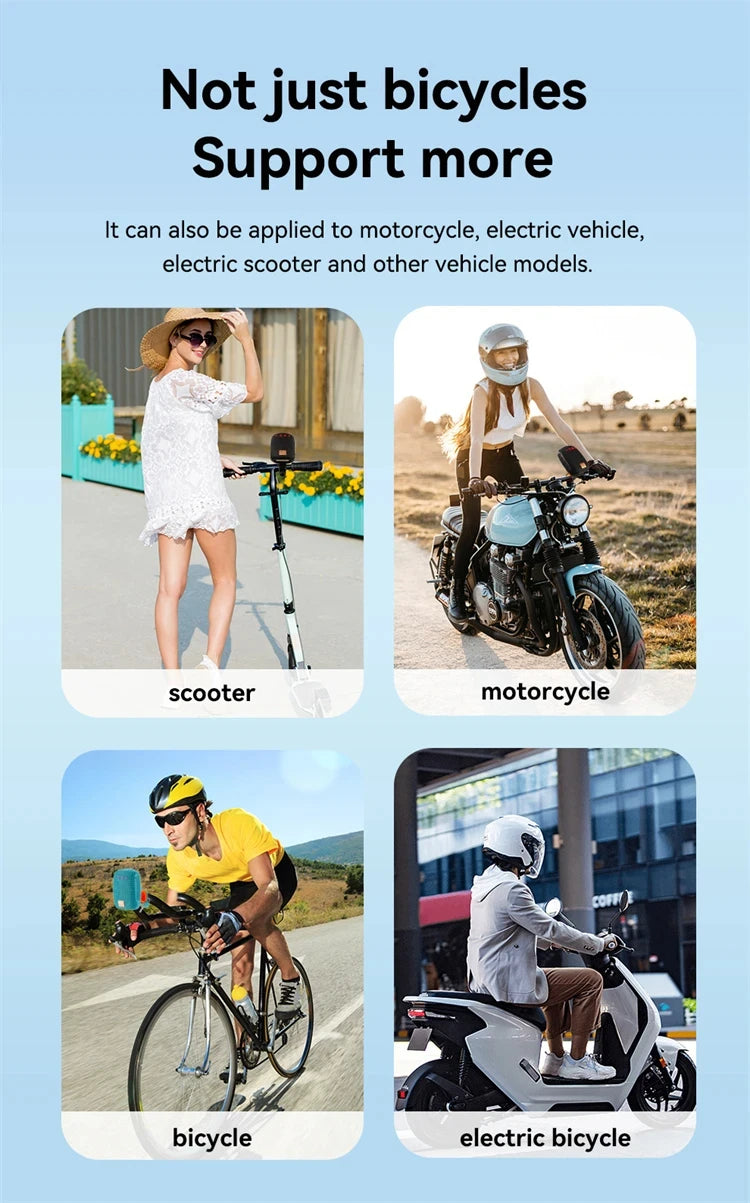 TG392 Outdoor Bicycle Bluetooth Speaker Portable Wireless Sound Box Rechargeable Handlebar Speaker Waterproof Bluetooth Speaker