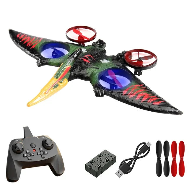 2.4G L0712 High - Performance RC Plane: Gravity - Sensing EPP Foam Fighter Glider Helicopter with Light, Ideal Gift for Boys