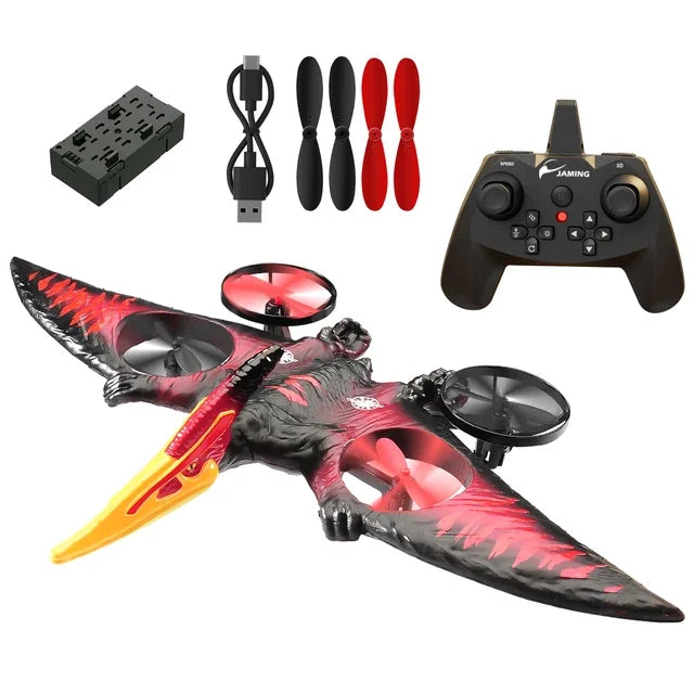 2.4G L0712 High - Performance RC Plane: Gravity - Sensing EPP Foam Fighter Glider Helicopter with Light, Ideal Gift for Boys