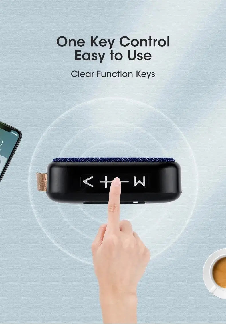 New Wireless  Speaker Outdoor Portable Subwoofer Mini Speaker Home Cloth Card Speaker