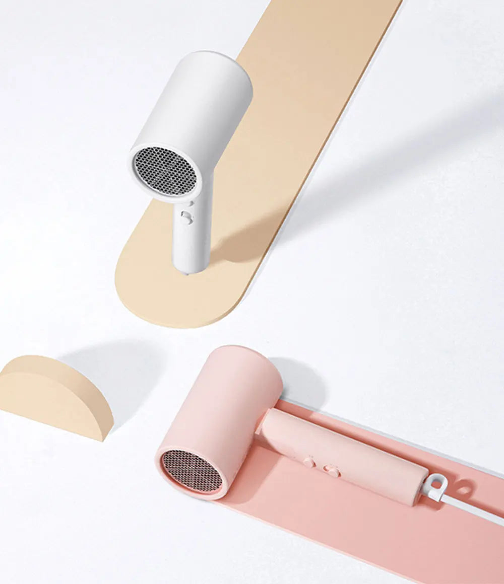 XIAOMI MIJIA Portable Anion Hair Dryer H101 Quick Dry Professinal Foldable 1600W 50 Million Negative Lons Home Travel Hair Care