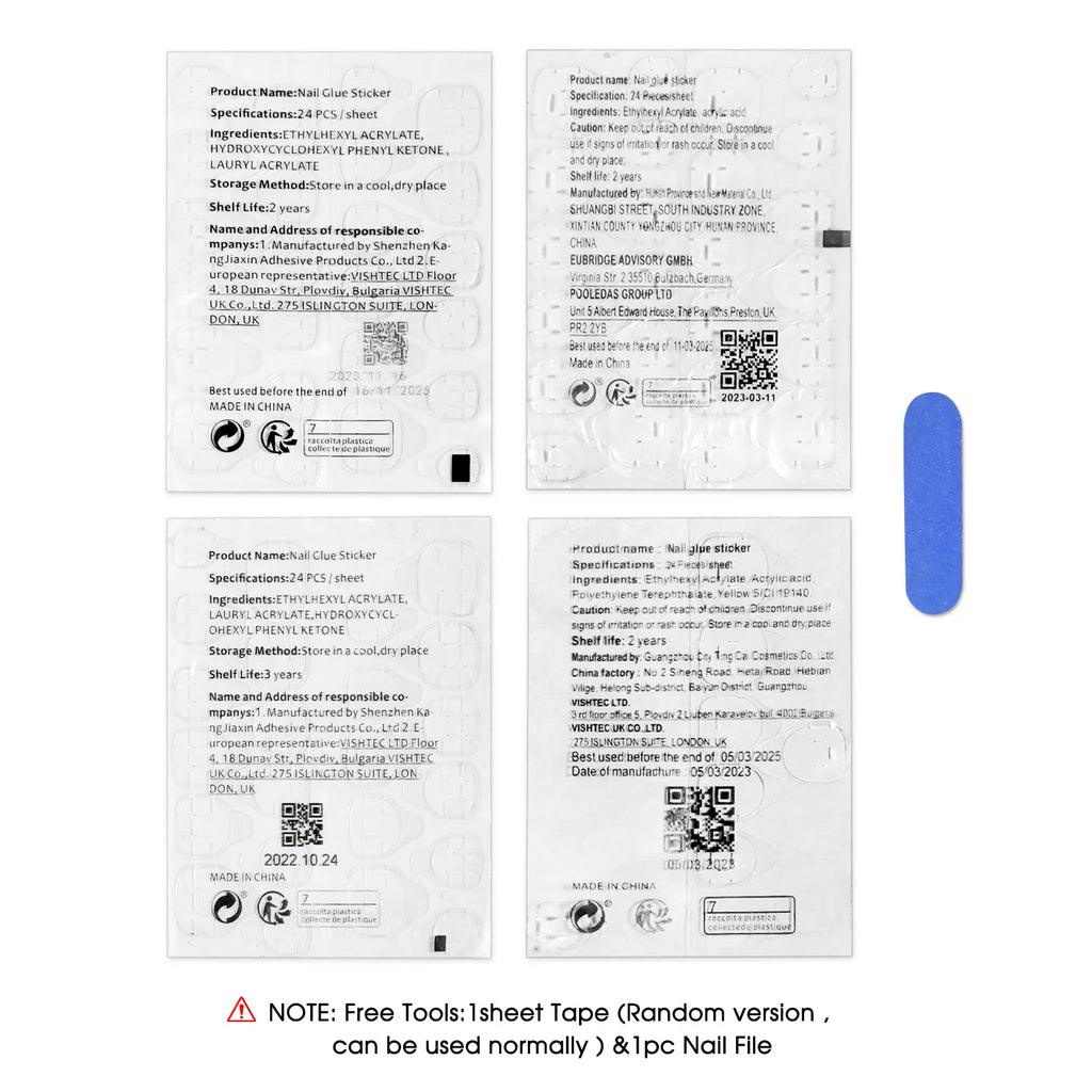 24pcs Nude Pink Sweet Fake Nails Short Duckbill Leopard Print French False Nails With 3D Bowknots Butterfly Cherry Press On Nail