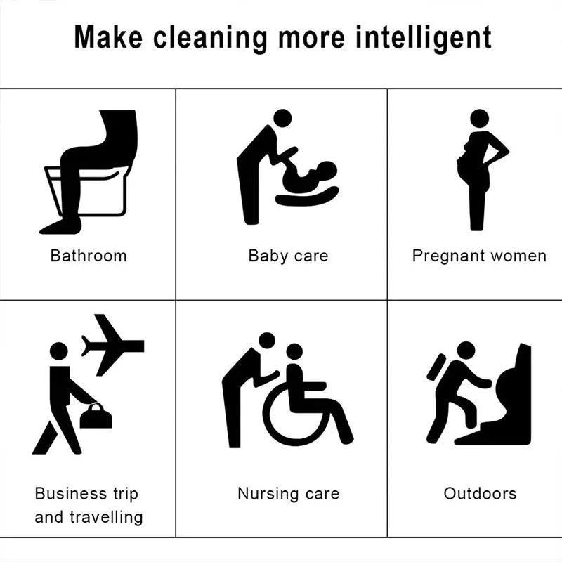 400ml Portable Bidet Travel Handheld Bidet Bottle with Spray Nozzle for Hygiene Cleansing Personal Care