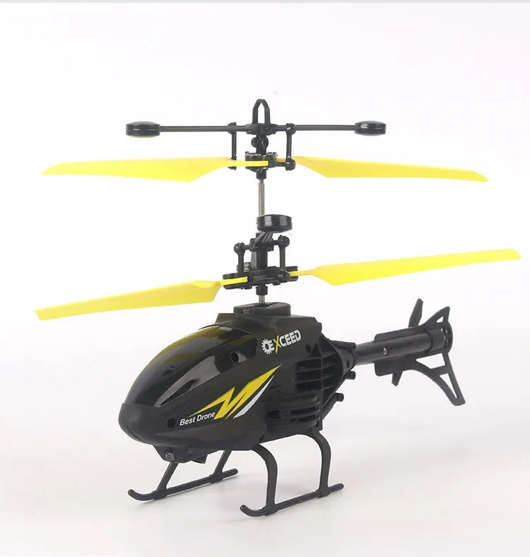 Watch Wrist Hand Controlled Induction Aircraft Impact Resistant Helicopter with Lighting Rechargeable Mini RC Drone