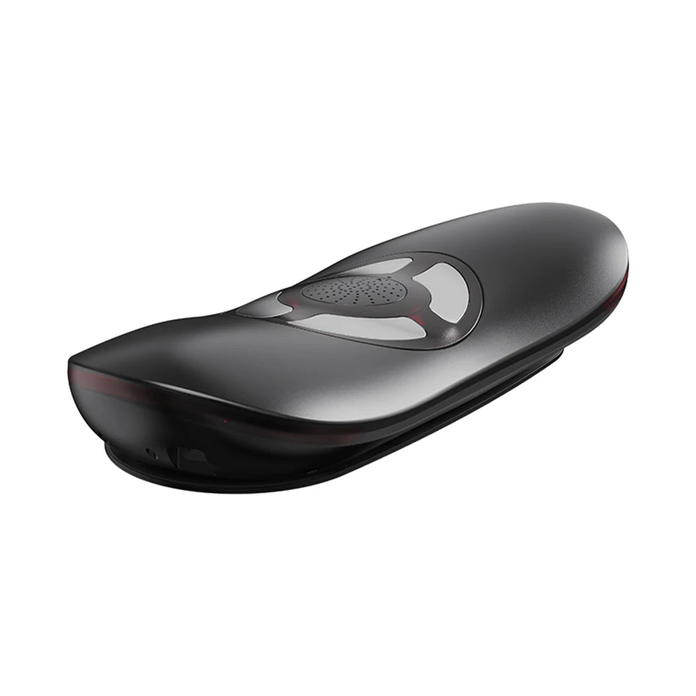 Electric Waist Traction Massager Height Adjustable Lumbar Traction Massager Waist Spine Support Waist Back Massage Machine