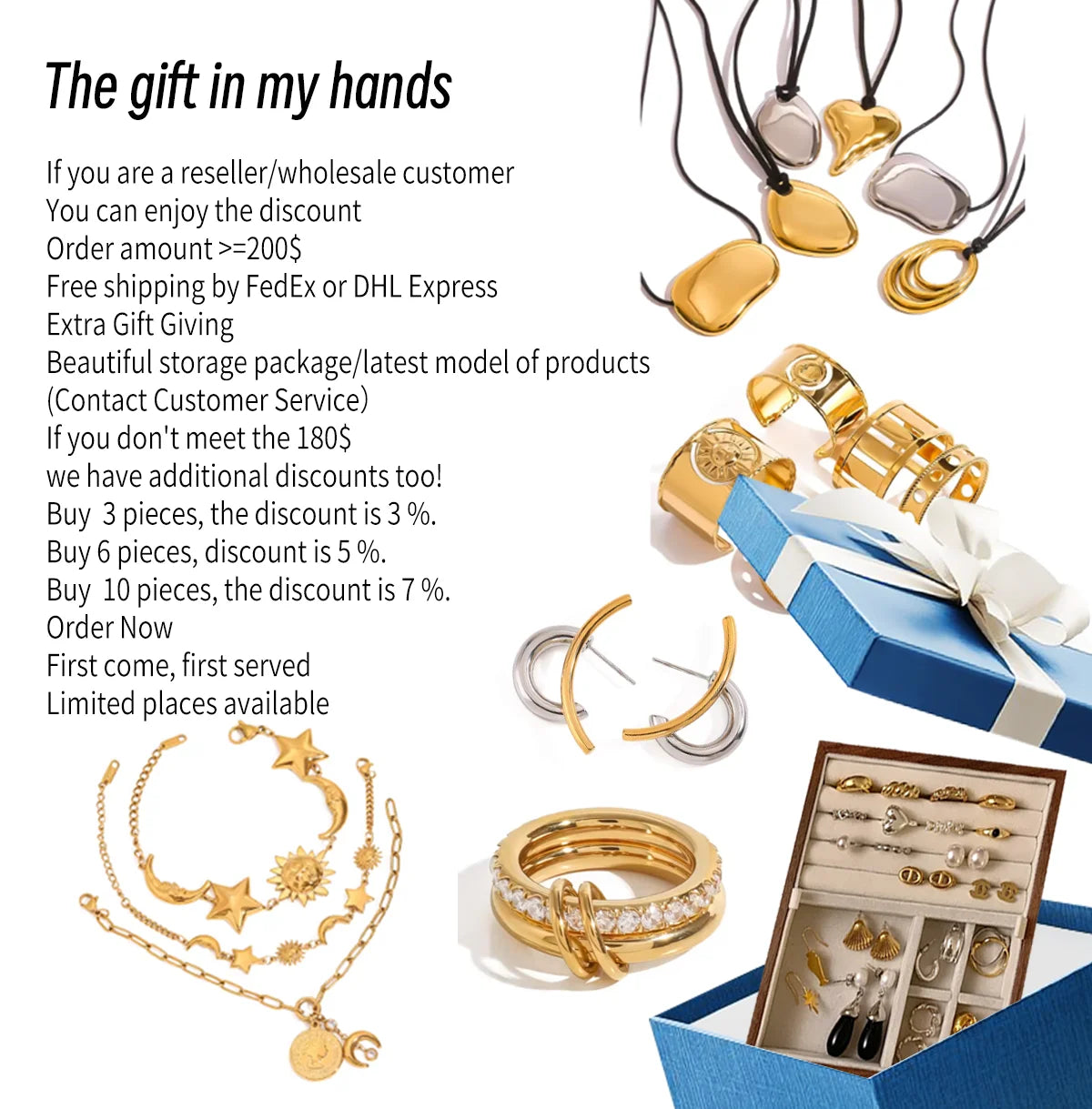 Youthway Zircon Star Metal Chain Bracelet Bangle Gold Plated Stainless Steel Watproof Summer Trendy Wrist Jewelry For Women