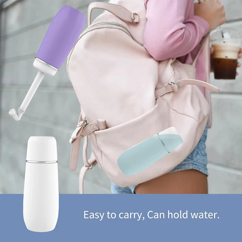 400ml Portable Bidet Travel Handheld Bidet Bottle with Spray Nozzle for Hygiene Cleansing Personal Care