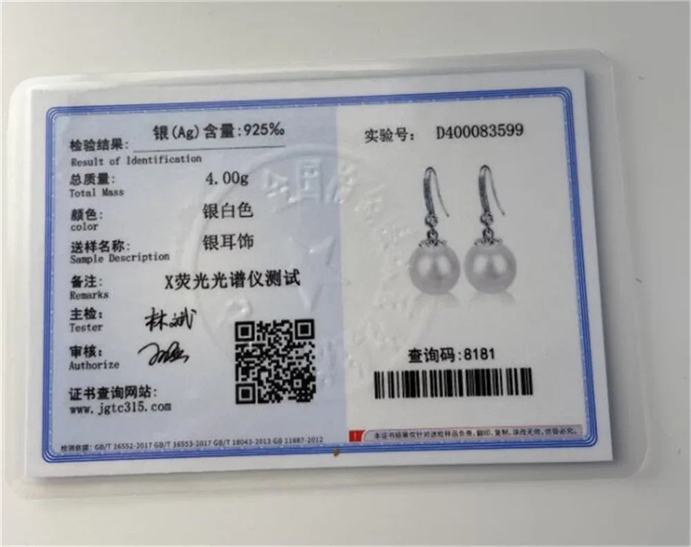 925 Silver Heart Shape Earrings Women Exquisite Student Jewelry Accessories